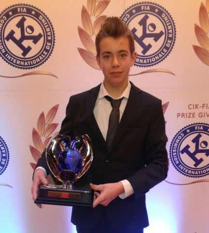 Richard Verschoor CIK FIA Karting Academy Trophy